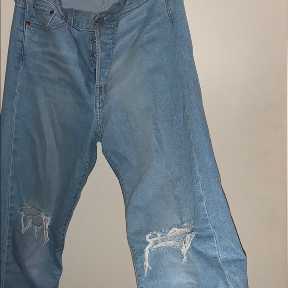 LEVIS BLUE WEDGIE JEANS - Picture 6 of 6